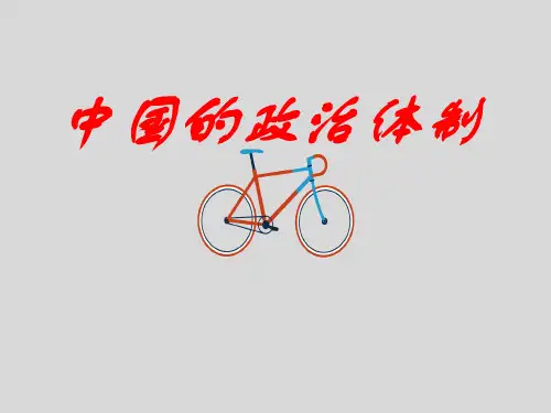 中国的政治体制