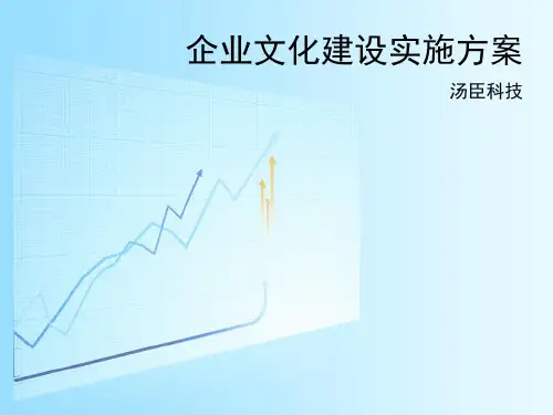企业文化建设方案(三年规划)