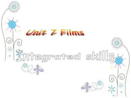 九年级英语牛津译林版上册unit 7 films Integrated skills课件(共22张PPT)