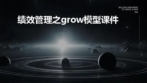 绩效管理之GROW模型课件