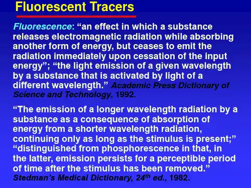 Fluorescence, Luminescence,