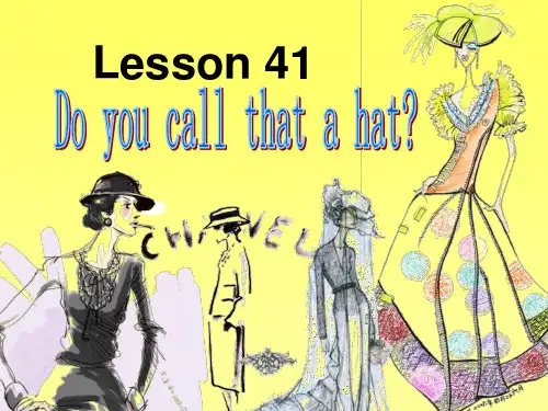 新概念二Lesson 41 (共32张PPT)