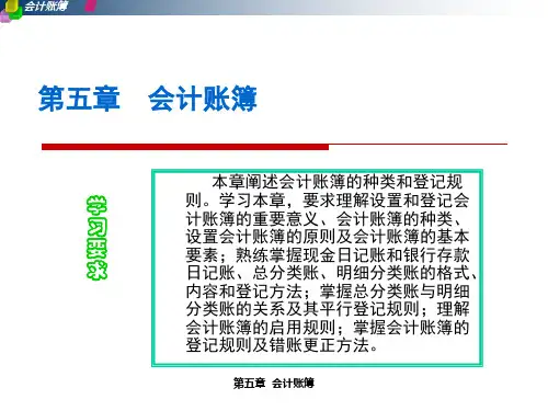 5会计账簿模板