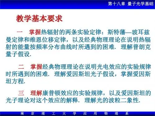 第十八章 量子光学基础