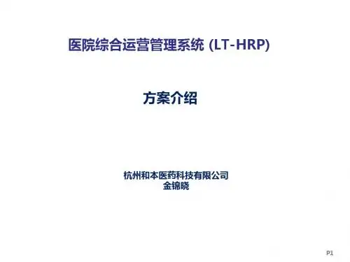 LT-医院综合运营管理系统 (LT-HRP)
