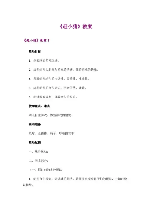 《赶小猪》教案_1