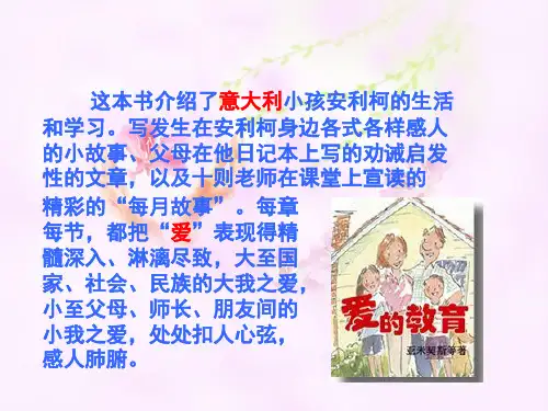 意大利的爱国少年PPT课件