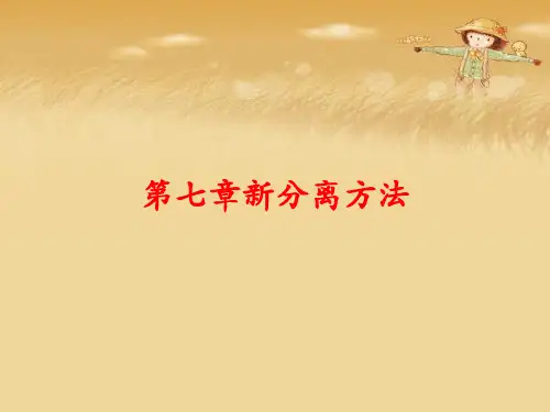 第七章新分离方法优秀课件