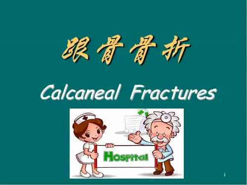 (精选课件)跟骨骨折PPT幻灯片