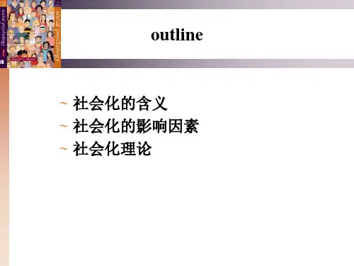 社会心理学2社会化ppt课件