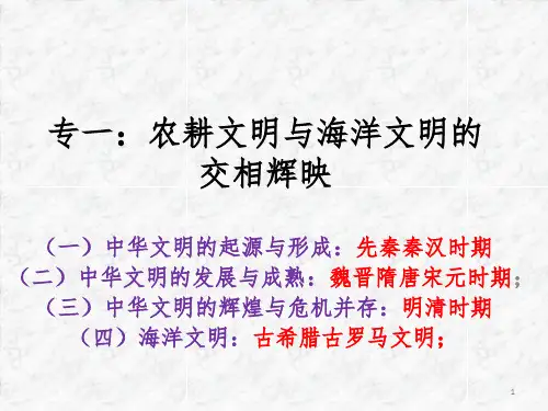 2018届高三二轮复习古希腊古罗马ppt课件