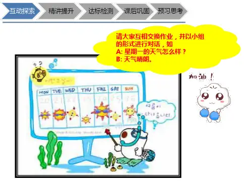 四年级上册英语课件-M4 Unit 3 Weather讲义 牛津上海版一起共15张PPT