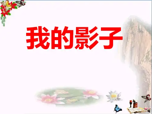 我的影子 PPT优秀课件3