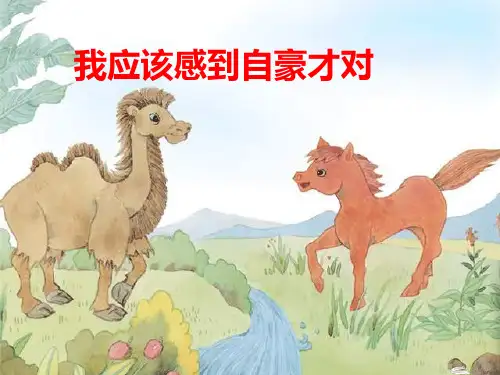 《我应该感到自豪才对》三年级语文课件(有各类组词、近义词反义词、《补充习题》《练习与测试》答案)