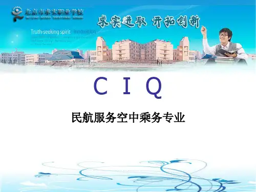 ciq01知识简介 2015.3解析