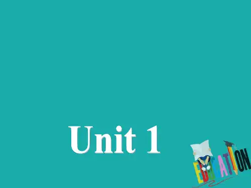 【精品资料】2018-2019学年高中英语必修四：unit1Reading 课件