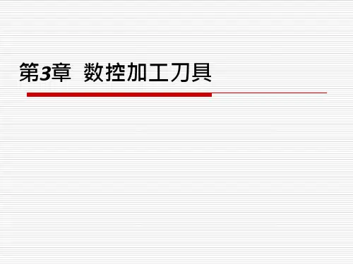 数控加工刀具课件