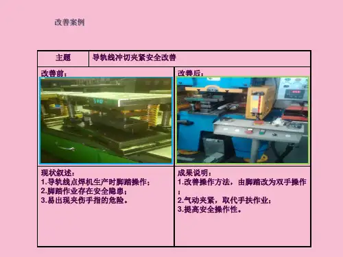 工厂改善报告汇总ppt课件
