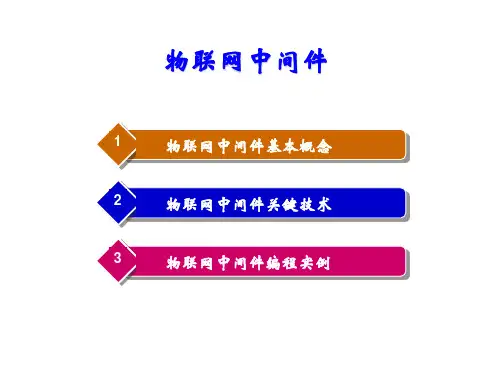 物联网中间件