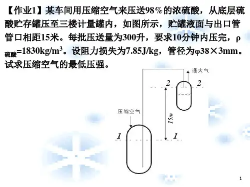 流体流动作业讲解 2