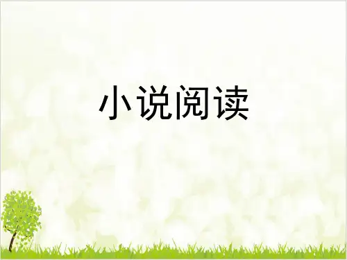 《高考语文小说阅读专题复习》 优质课件ppt