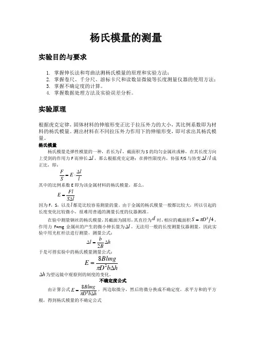 杨氏模量