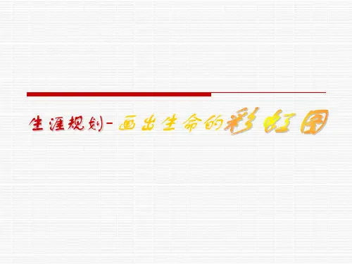 生涯规划-画出生命