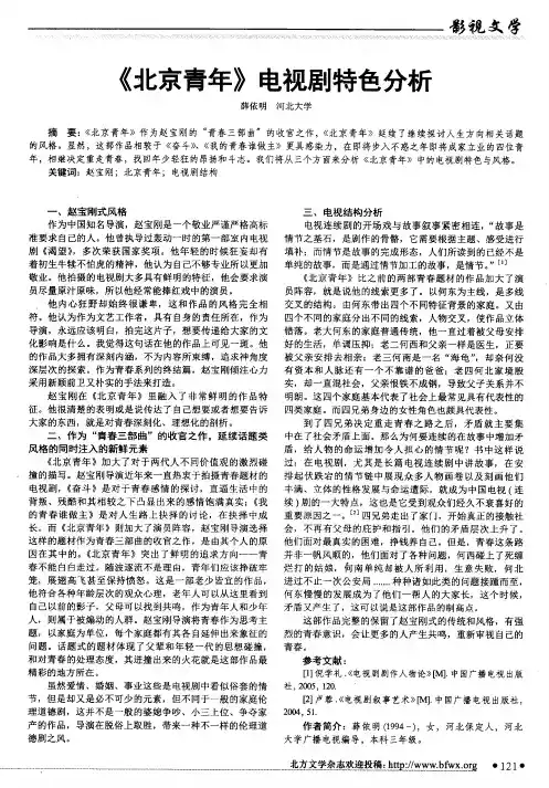 《北京青年》电视剧特色分析