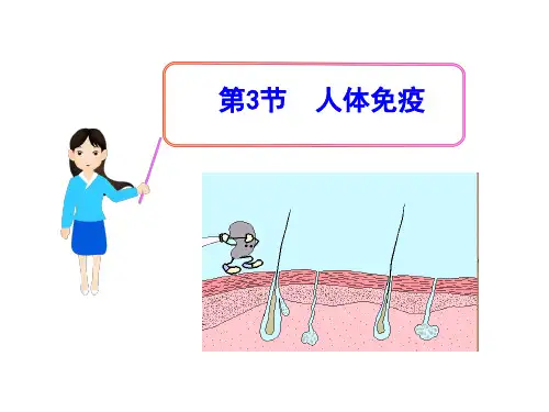 北师大版七年级生物下册《4单元 生物圈中的人  第十三章 健康地生活  第3节 人体免疫》公开课课件_25