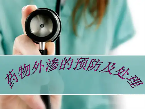 药物外渗的预防与处理  ppt课件