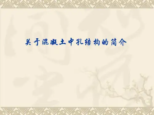 孔结构