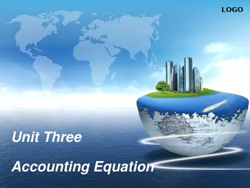 3 Accounting Equation
