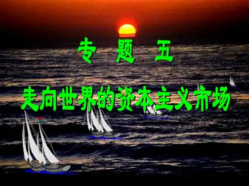 高考历史一轮复习专题五课件人民版必修二