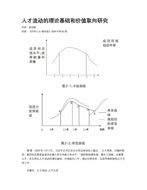 人才流动的理论基础和价值取向研究