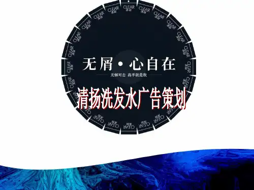 清扬洗发水广告策划讲解
