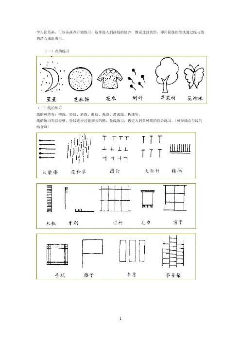 (完整版)儿童简笔画教程大全1,推荐文档