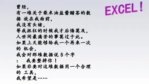 高中信息技术《表格数据的处理》优质课件设计(2)