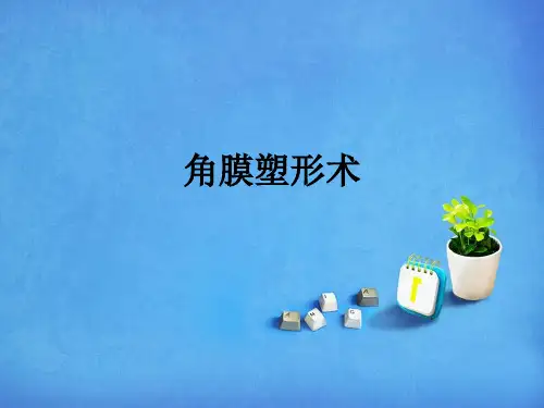 角膜塑形术ppt课件