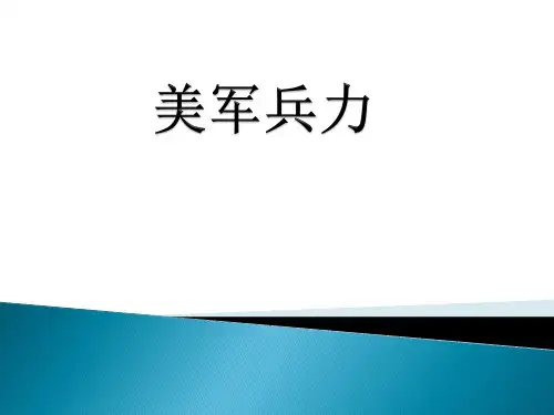 美国兵力概况资料