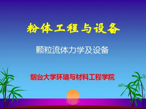 颗粒流体力学及设备