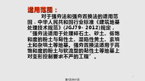 强夯施工技术PPT课件