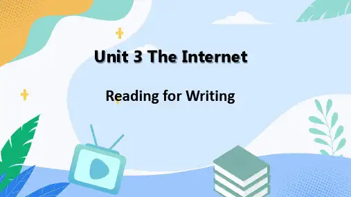 21新人教高中英语必修二Unit3ReadingforWriting-Writeablogpost