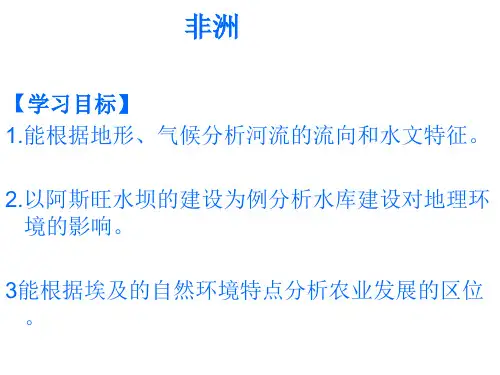 区域地理非洲和埃及-(课件)