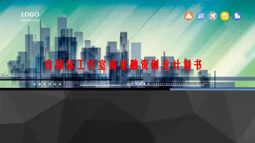 自媒体工作室商业融资创业计划书