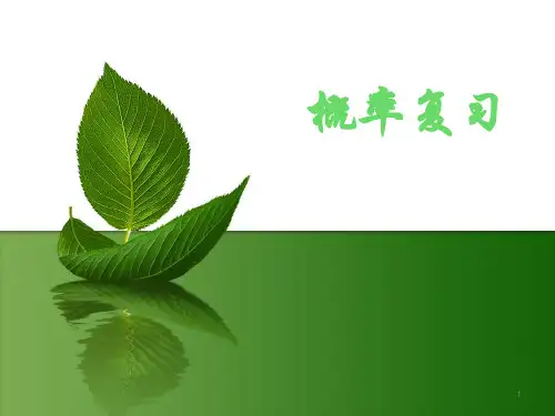 概率复习ppt课件