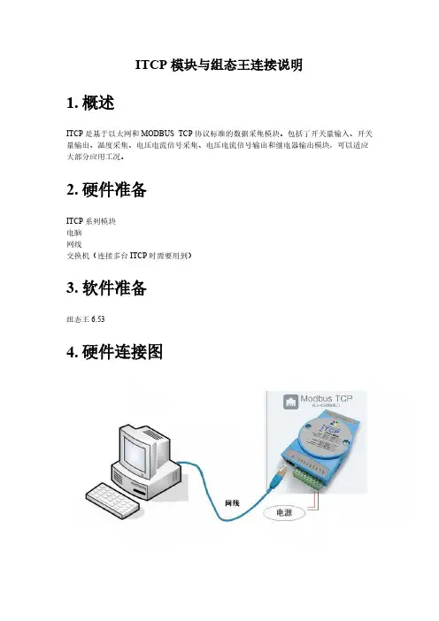 [VIP专享]ITCP与组态王连接手册