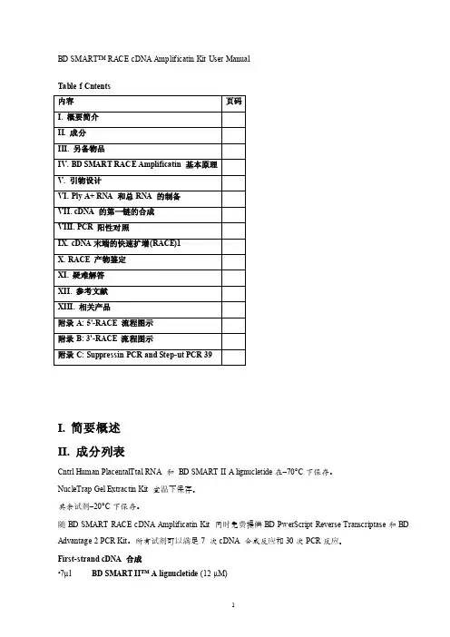 BDSMARTRACE中文使用说明书