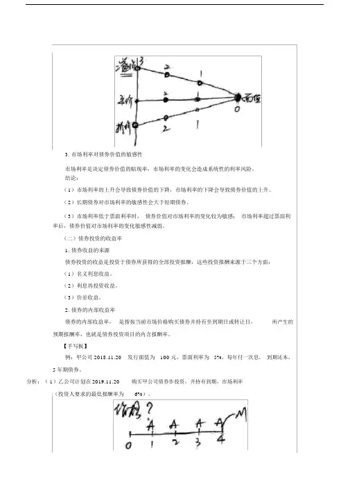 2019年中级财务成本管理第44讲_债券投资(2).doc