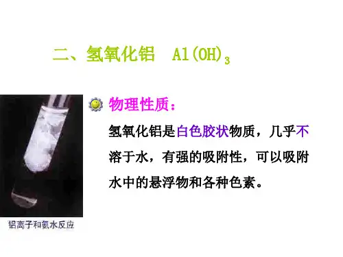 高二化学铝的重要化合物(PPT)3-3