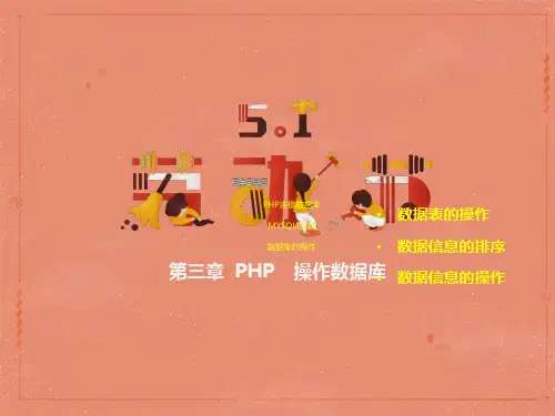 第3章 PHP操作数据库.ppt